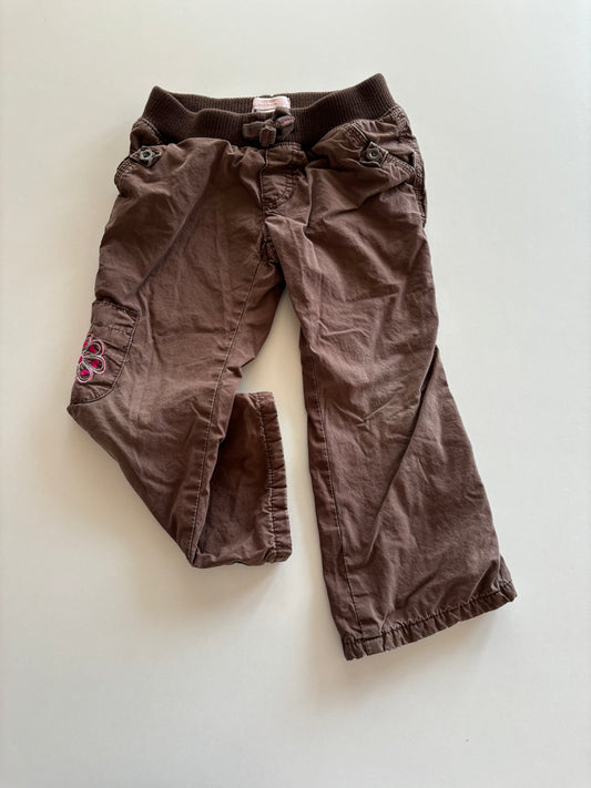 Brown Lined Pants