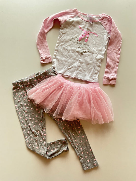 3pc Ballerina Pajamas