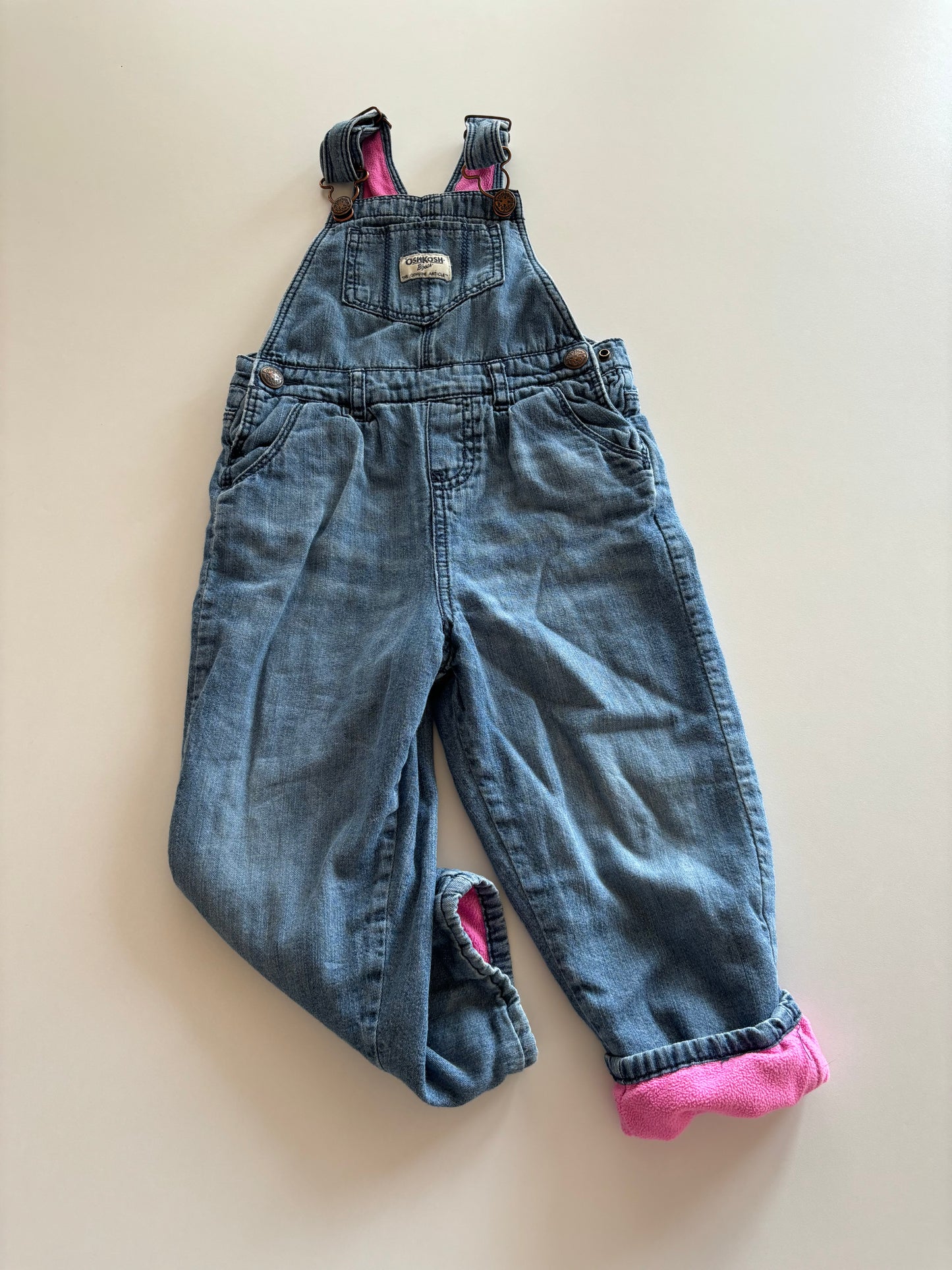 Fleece Lined Overalls