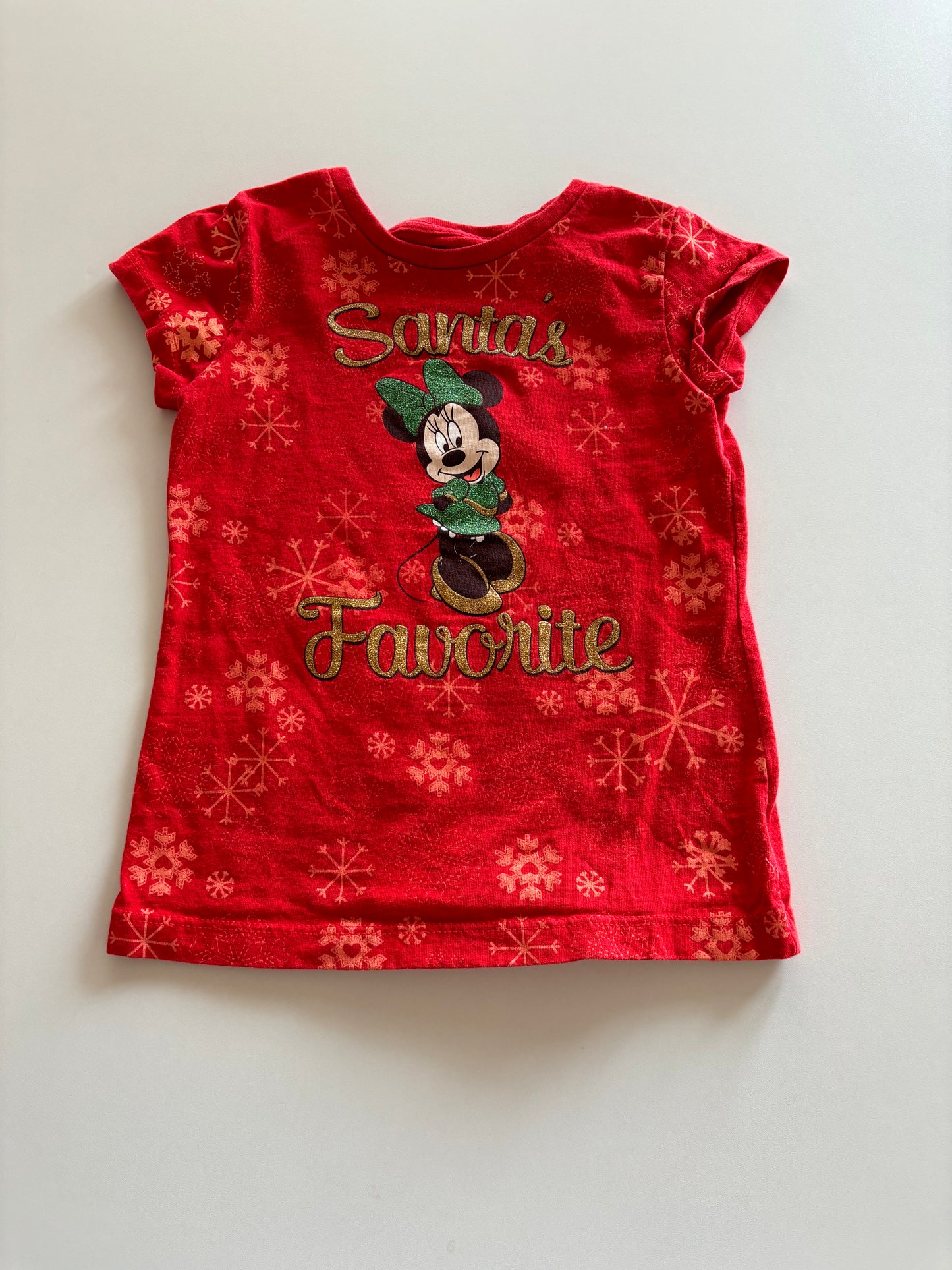 Santa's Favourite Minnie Shirt
