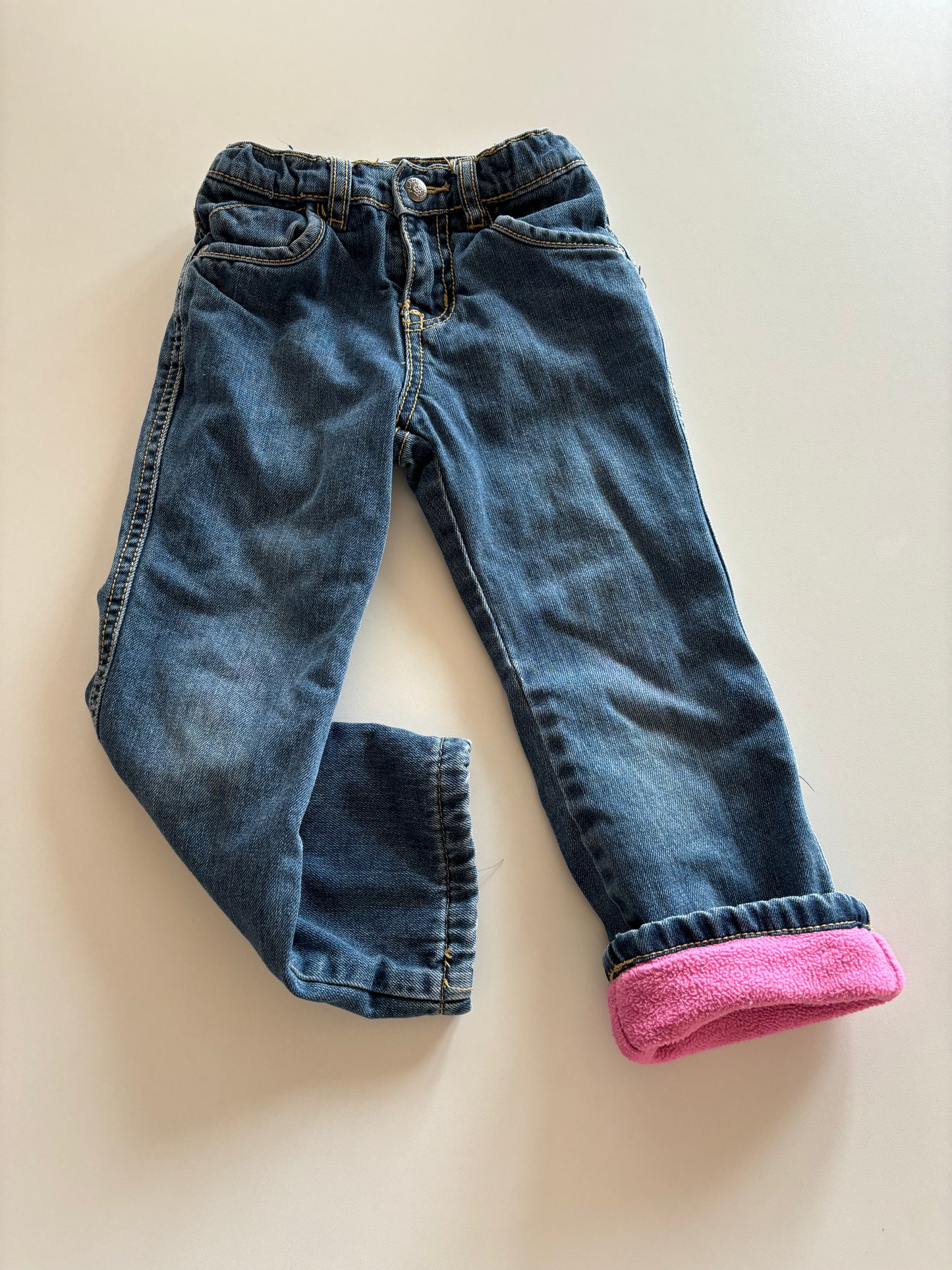 Fleece Lined Denim