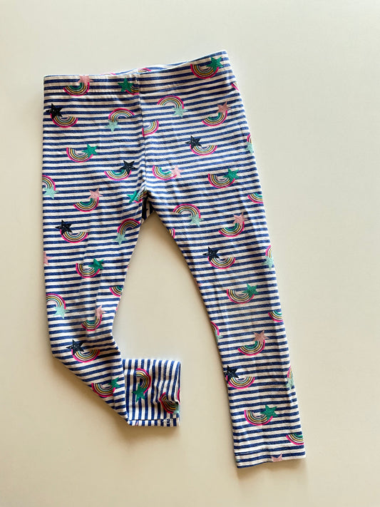 Striped Rainbow Leggings