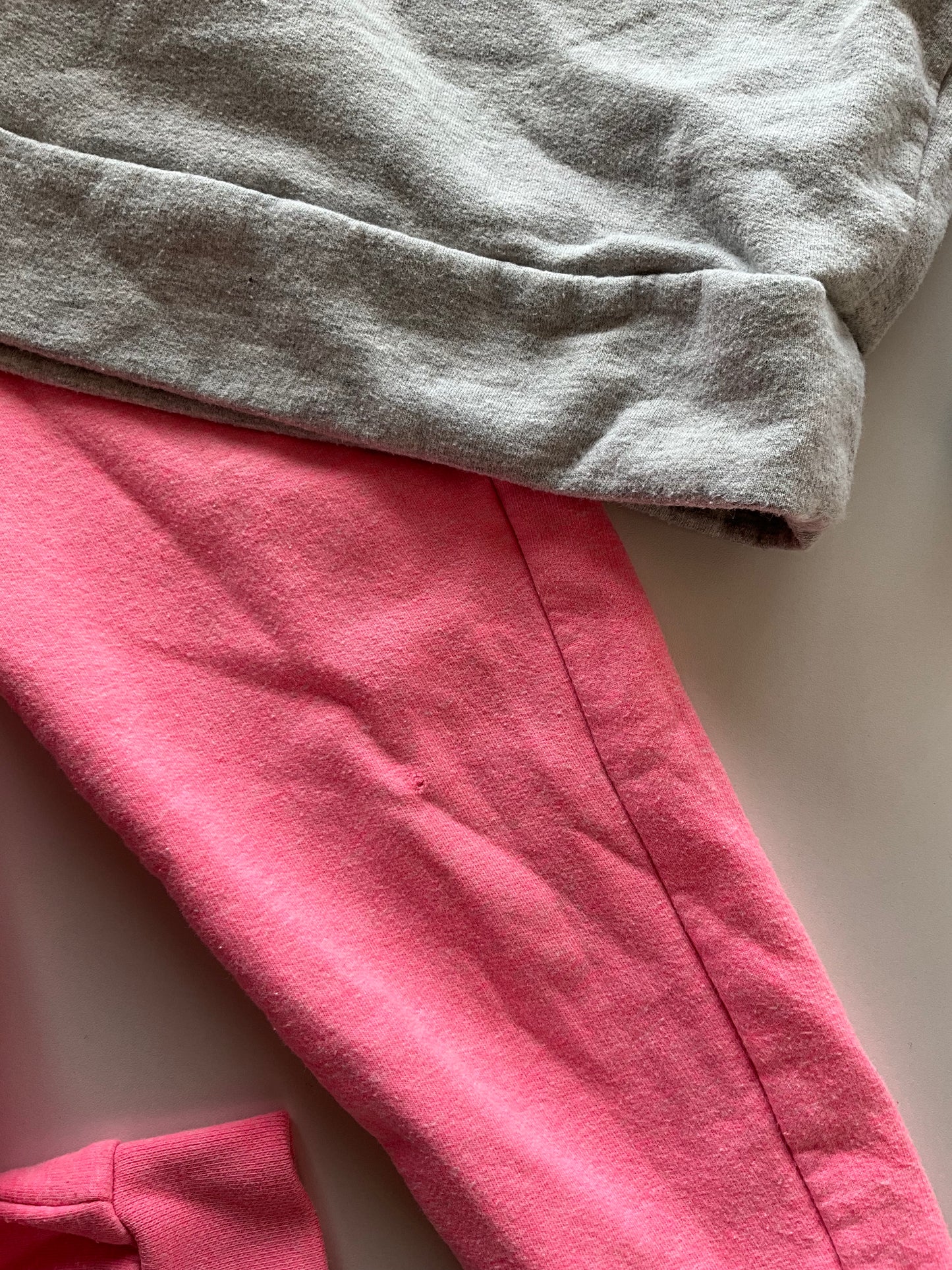 2pc Grey & Pink Puma Leisure Suit