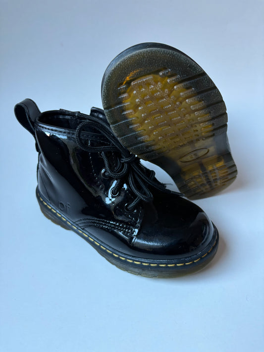 NWOT Black Patent Boots