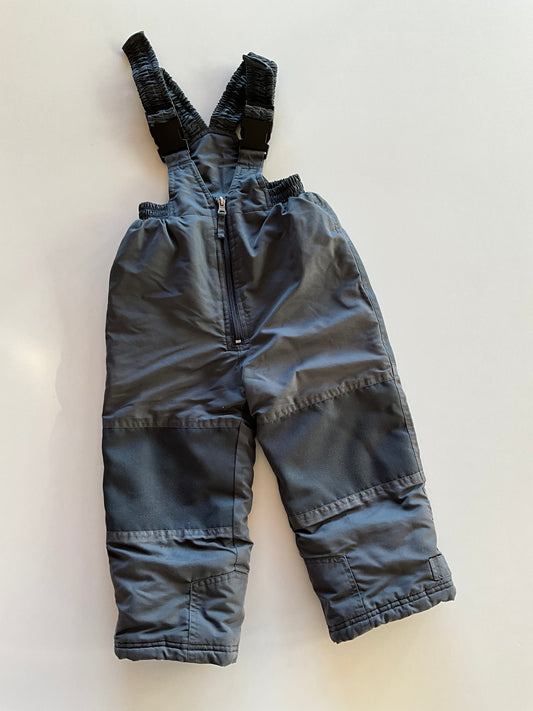 Adjustable Grey Snow Pants