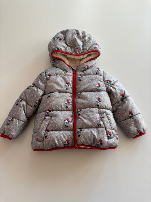 Thick Minnie Mouse Puffer Jacket
