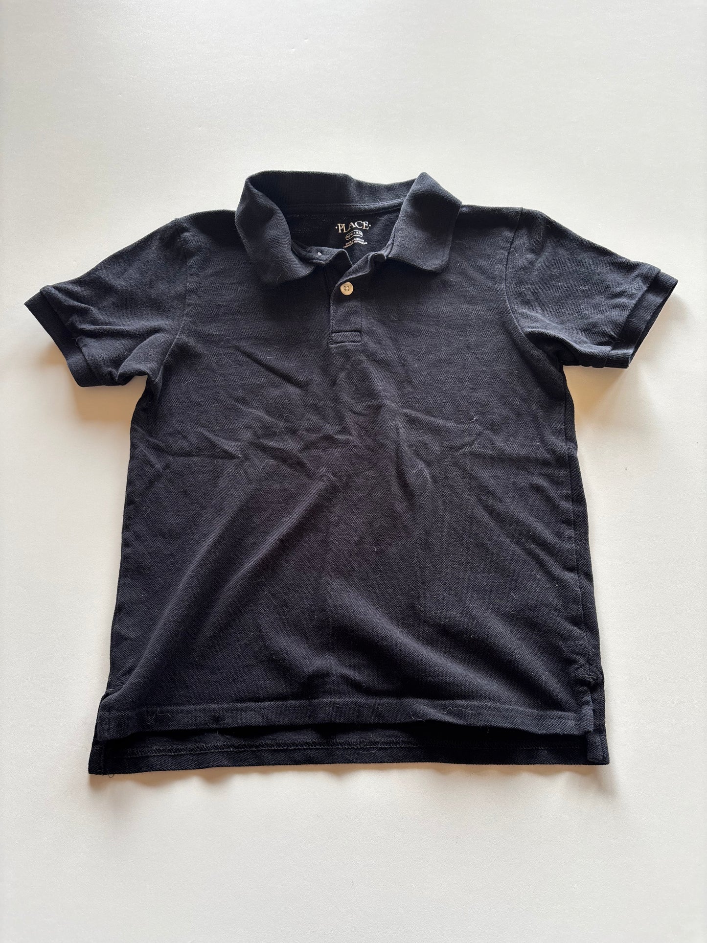 Black Polo tee