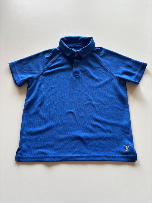 Blue Athletic Polo Tee