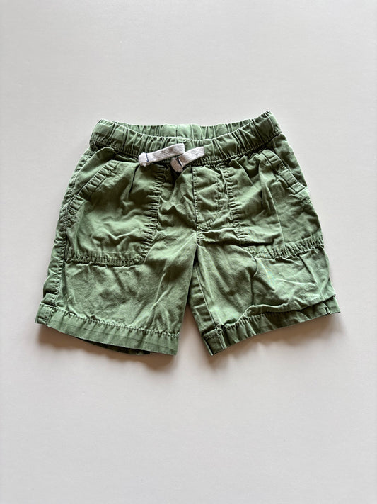 Green Khaki Shorts