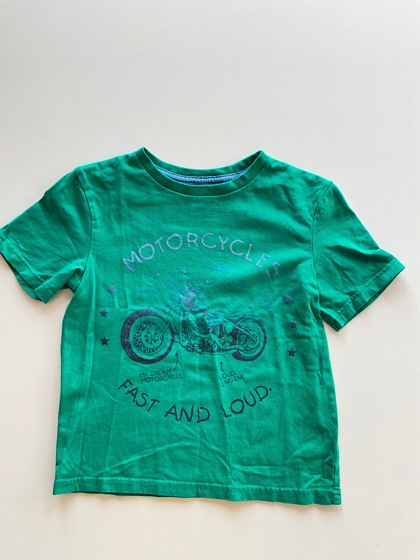 Green Motorcycle Tee