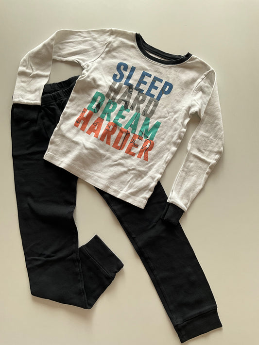 2pc Sleep Hard Football Pajamas