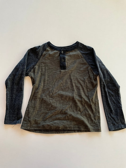 Black & Olive Henley