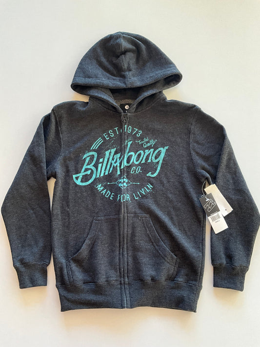 BNWT Faded Black Billabong Zip Up