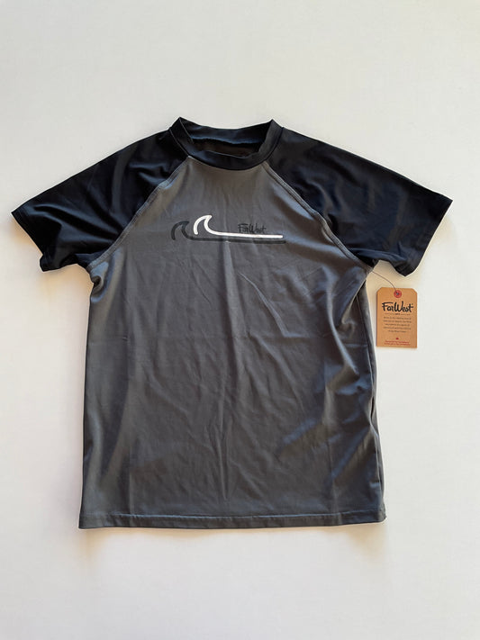 BNWT Charcoal & Black Rashgaurd