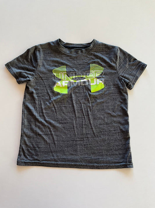Charcoal & Lime UA Athletic Tee