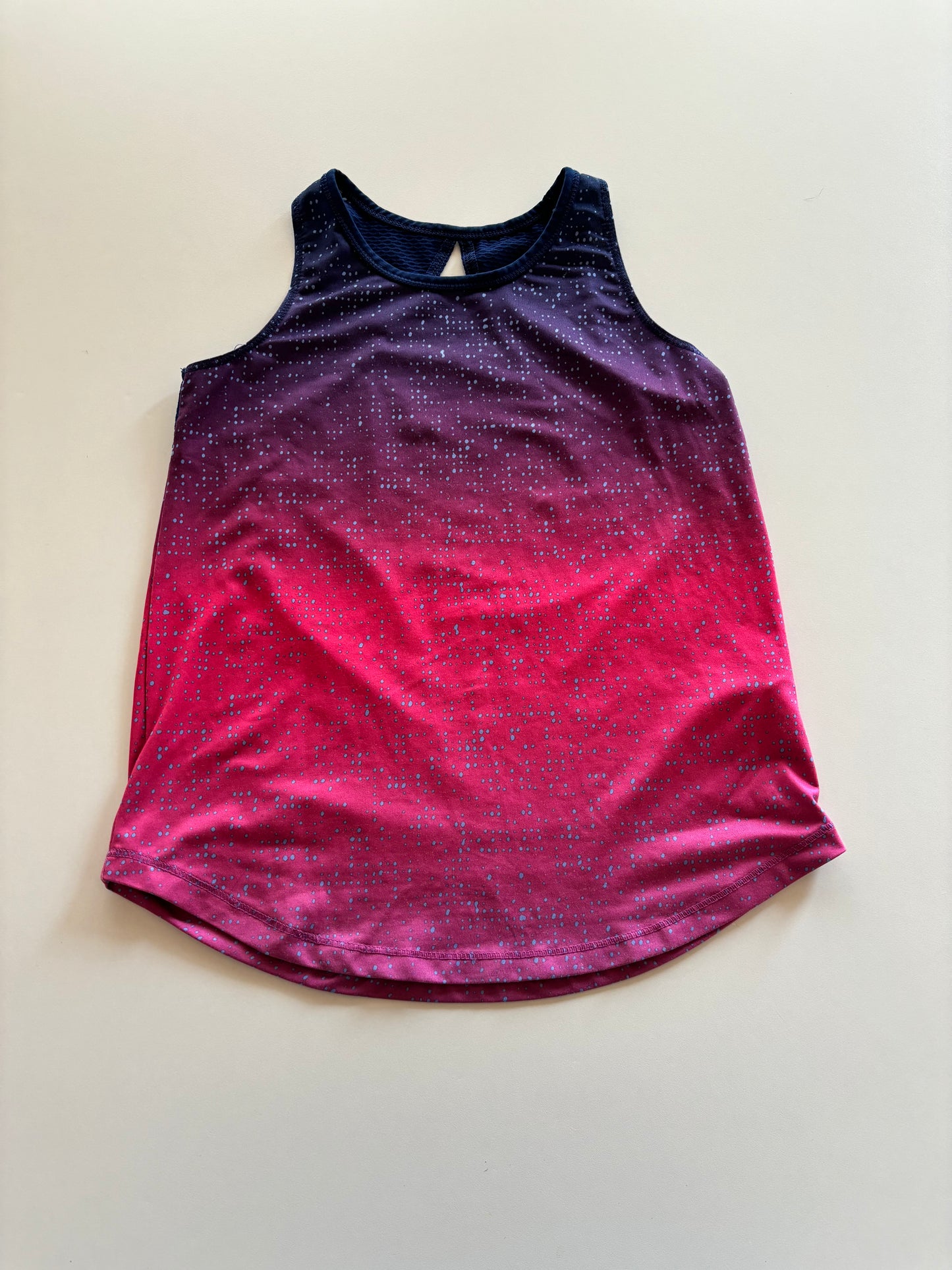 Purple & Pink Ombre Athletic Tank