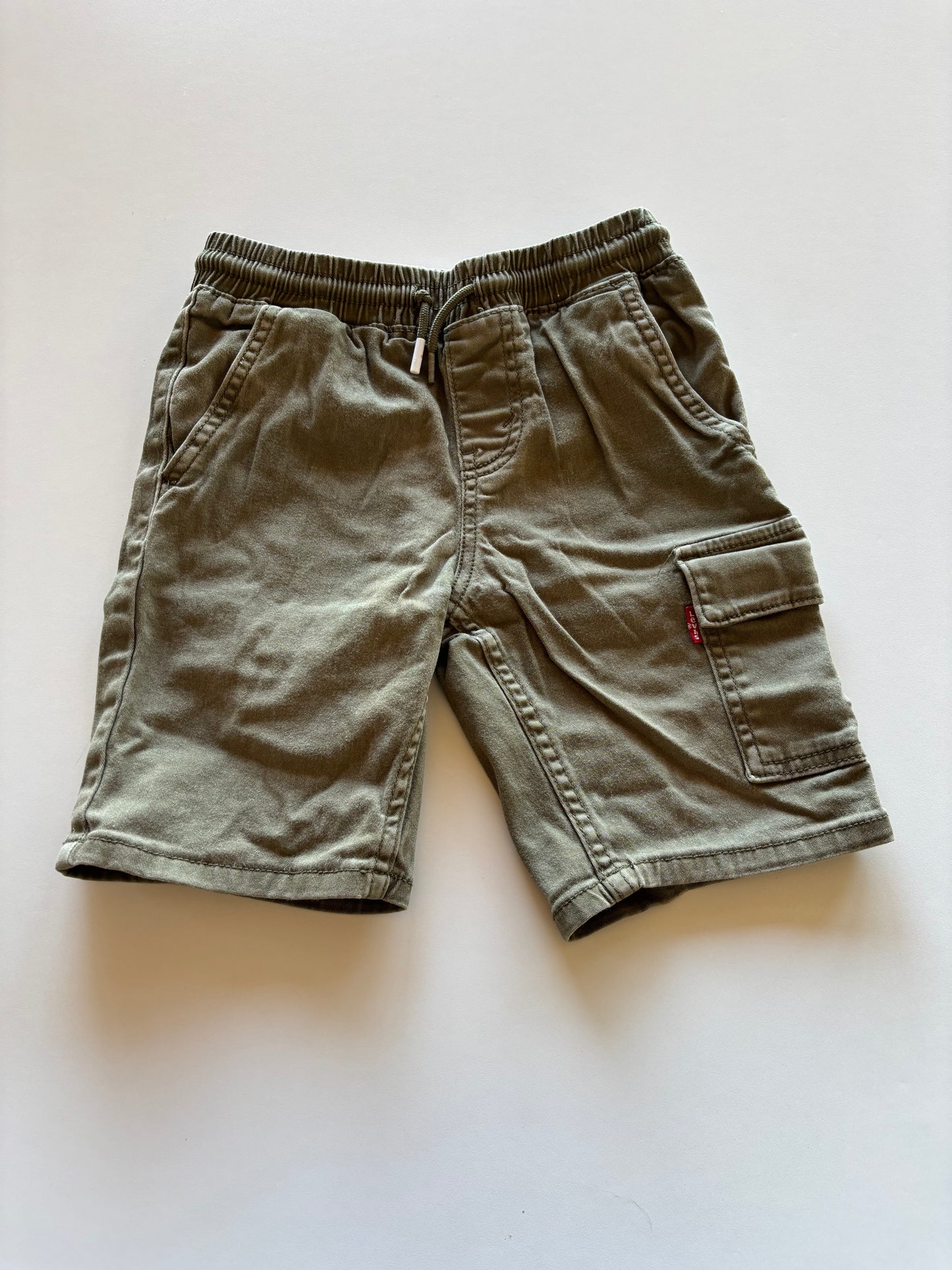 Olive Cargo Shorts
