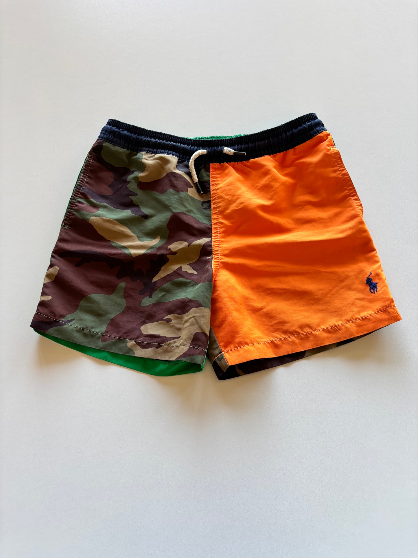 Camo & Colourblock Swim Shorts