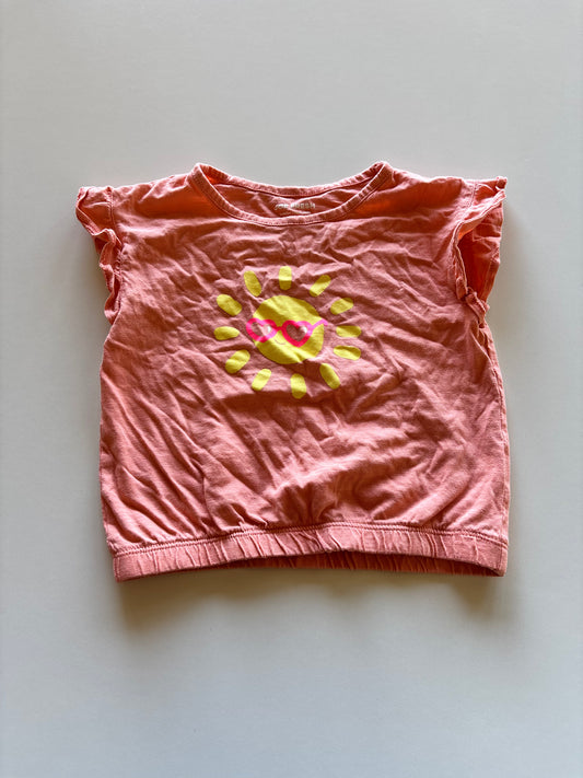 Pinkish Orange Sunshine Tee