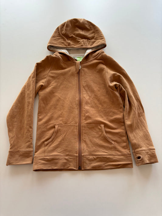 Brown Zip Up Hoodie