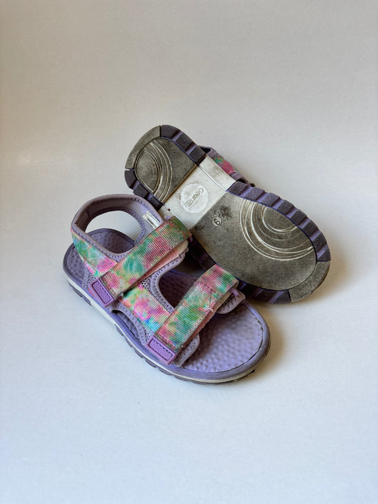 Purple & Tie Dye Sandals