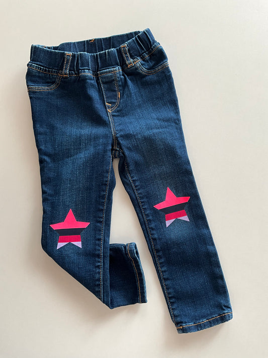 Star Knee Jeggings