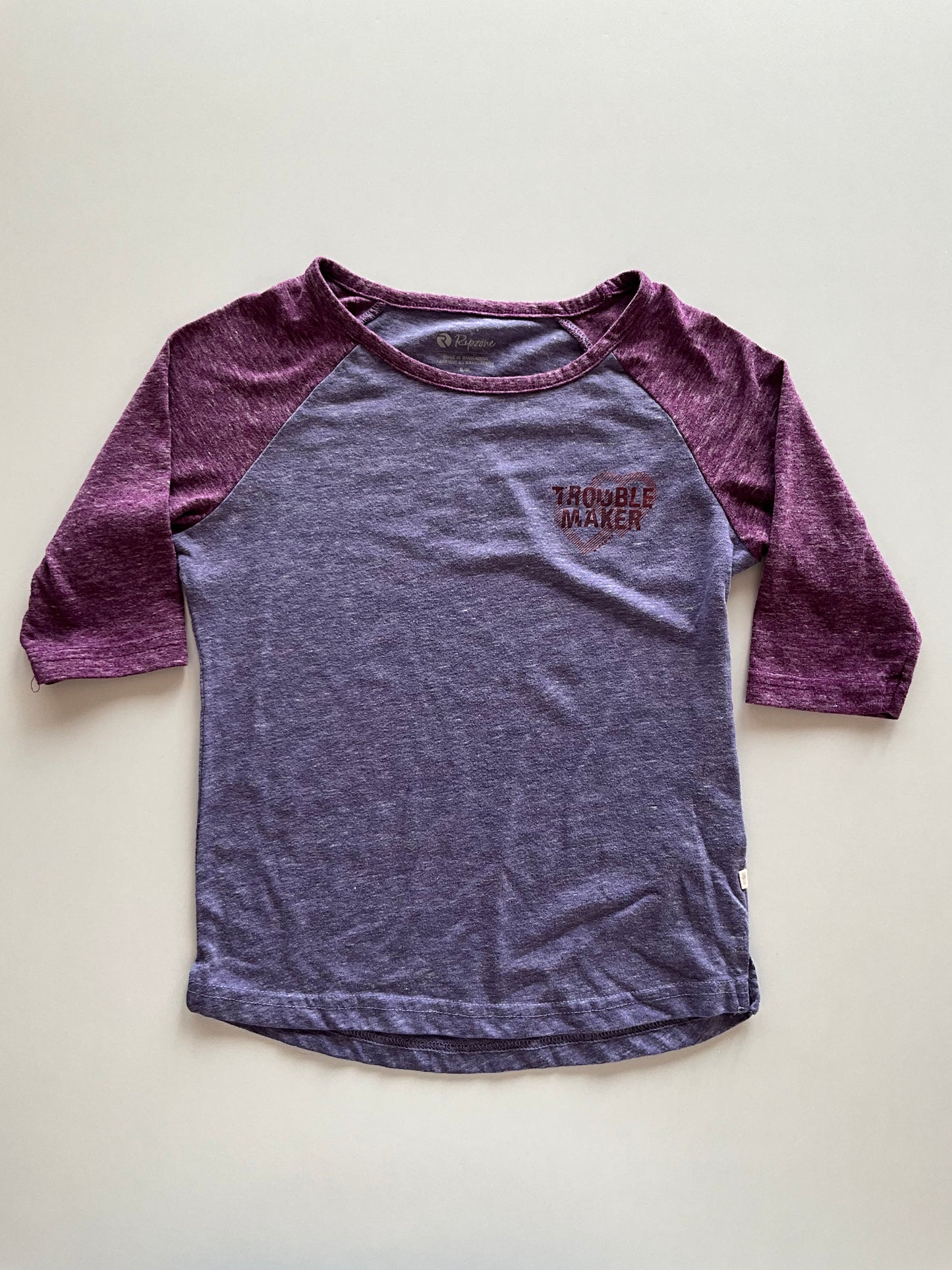 Purple Raglan