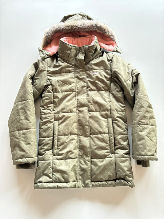 Long Olive Winter Jacket