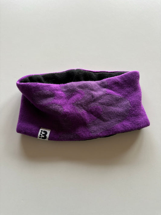 Purple Fleece Lined Neck Warmer