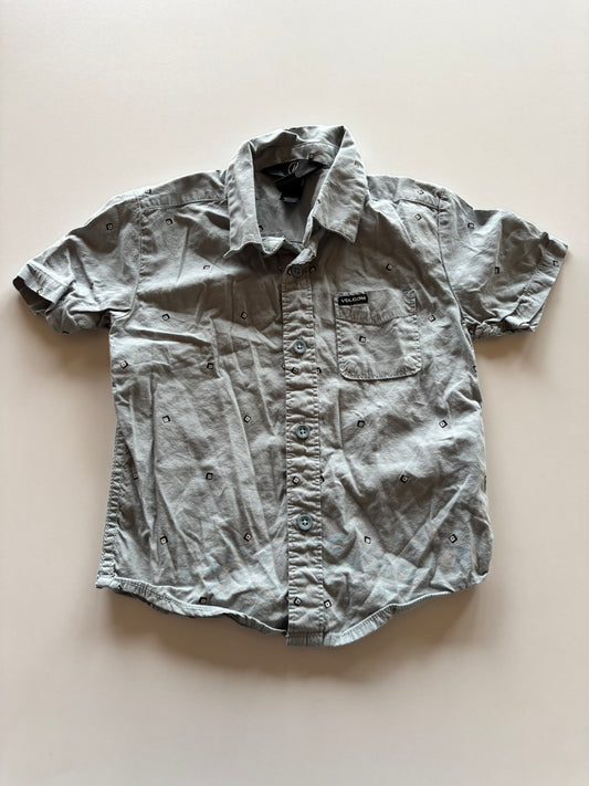 Blue Diamond Button Up Shirt
