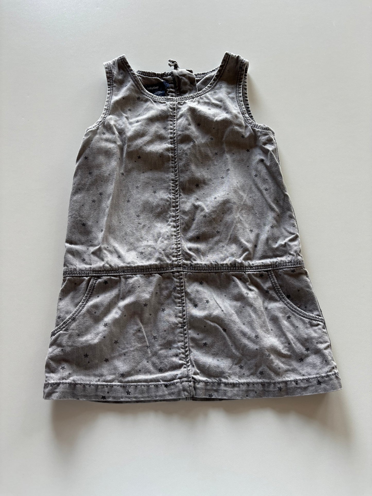 Grey Star Denim Dress