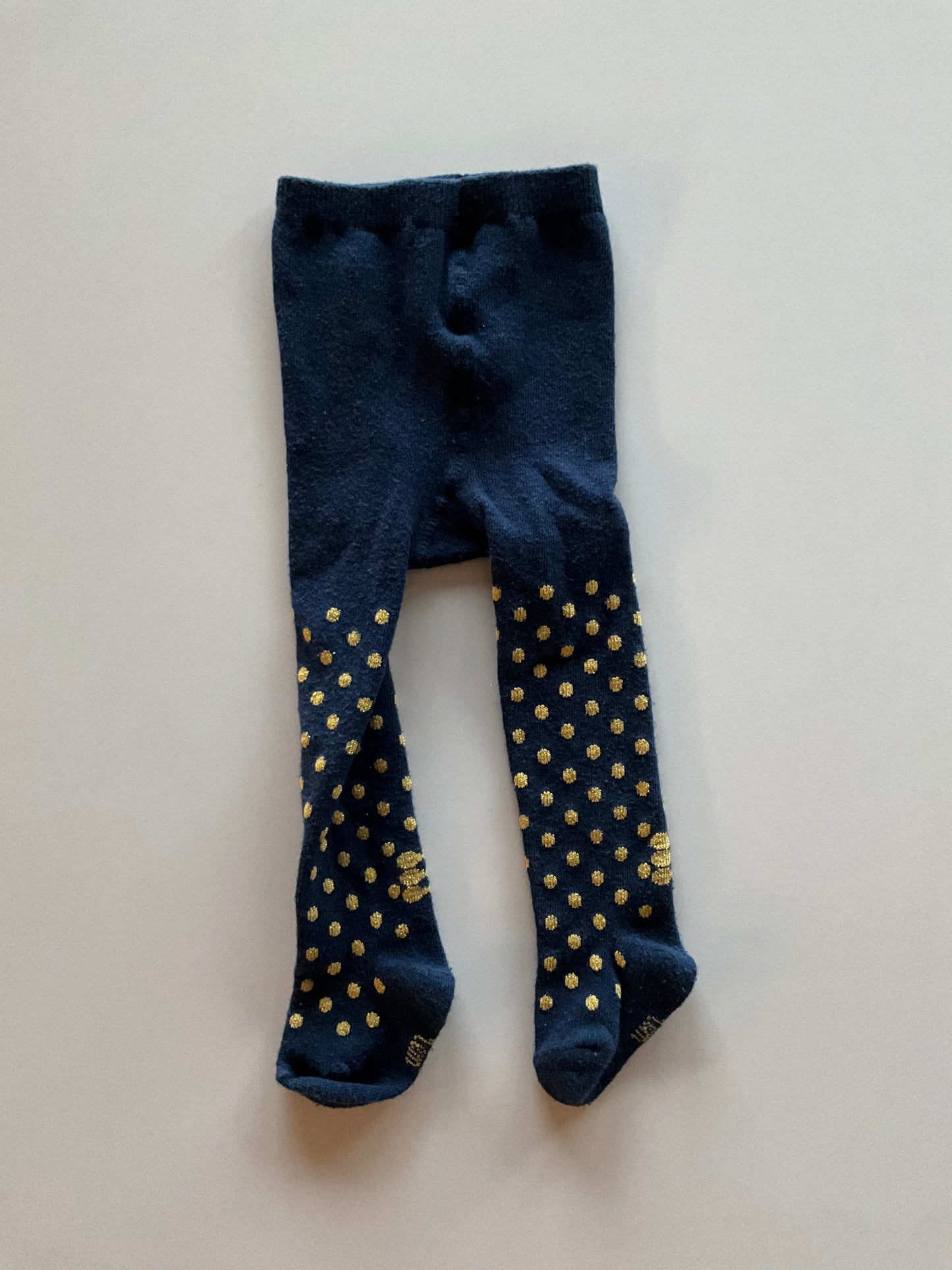 Navy & Gold Tights