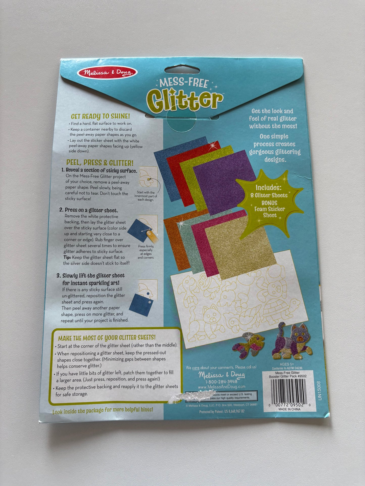 Mess-Free Glitter