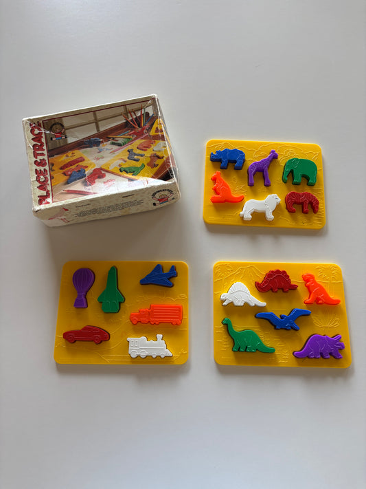 Vintage Place & Trace Toy
