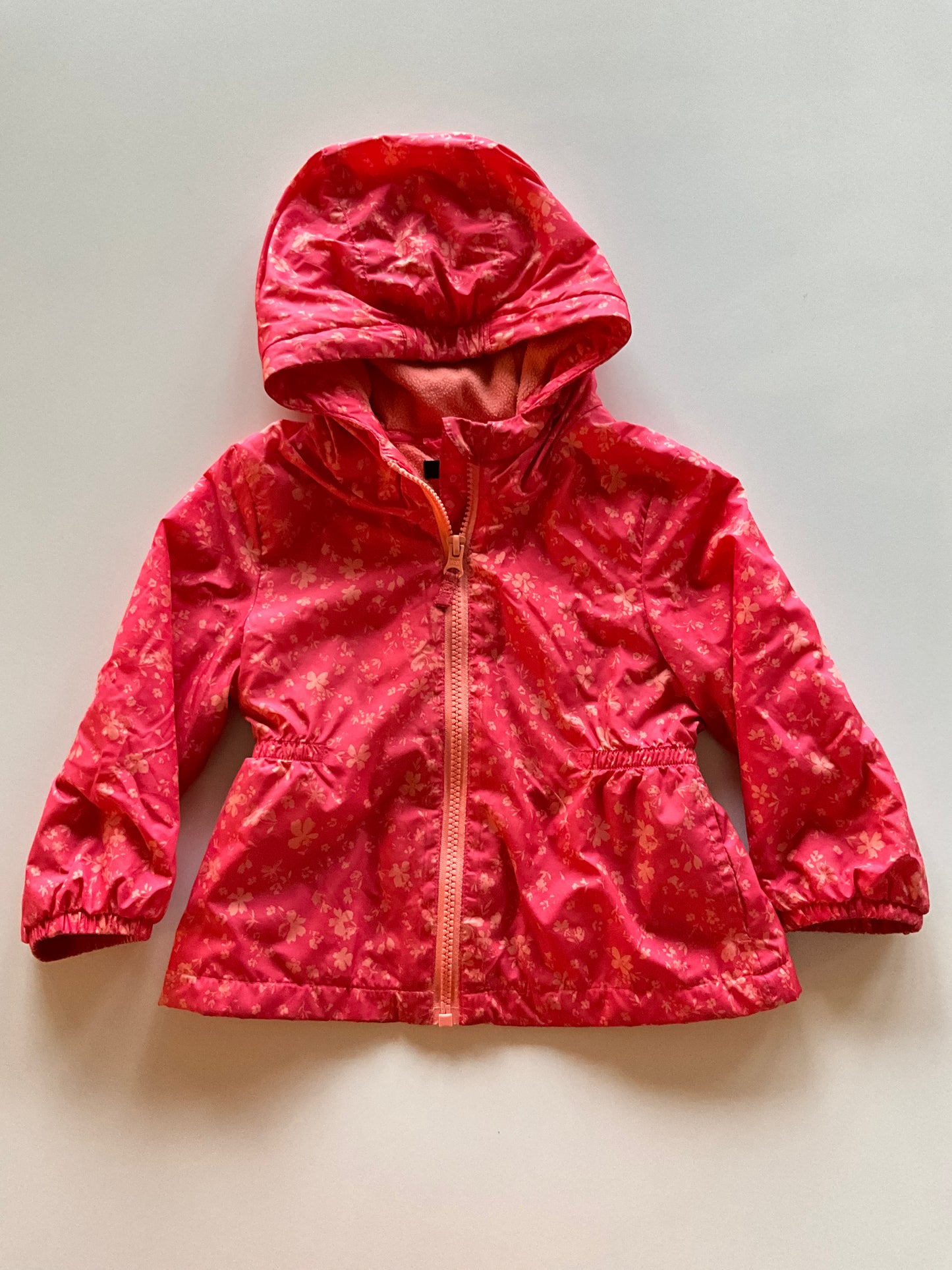 Coral Red Floral Jacket