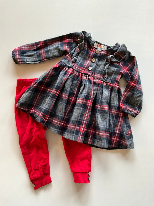 2pc Plaid Set