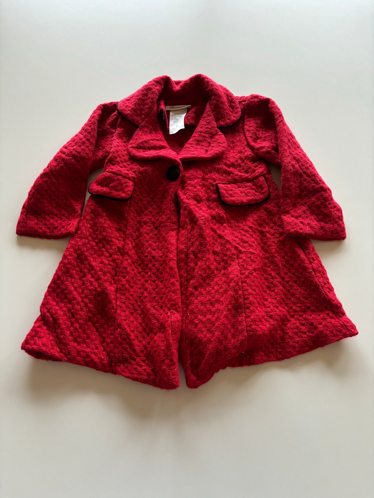 Red Woven Jacket