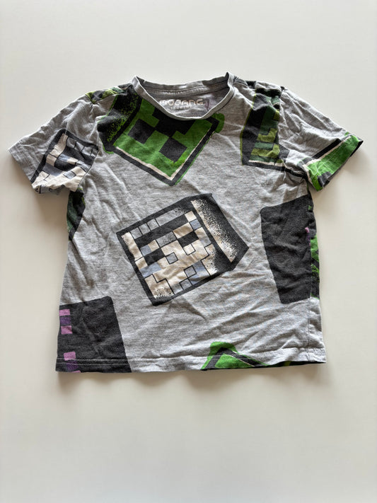 Grey Minecraft Tee