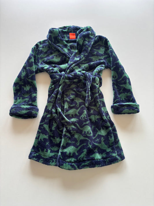 Navy & Green Dino House Robe