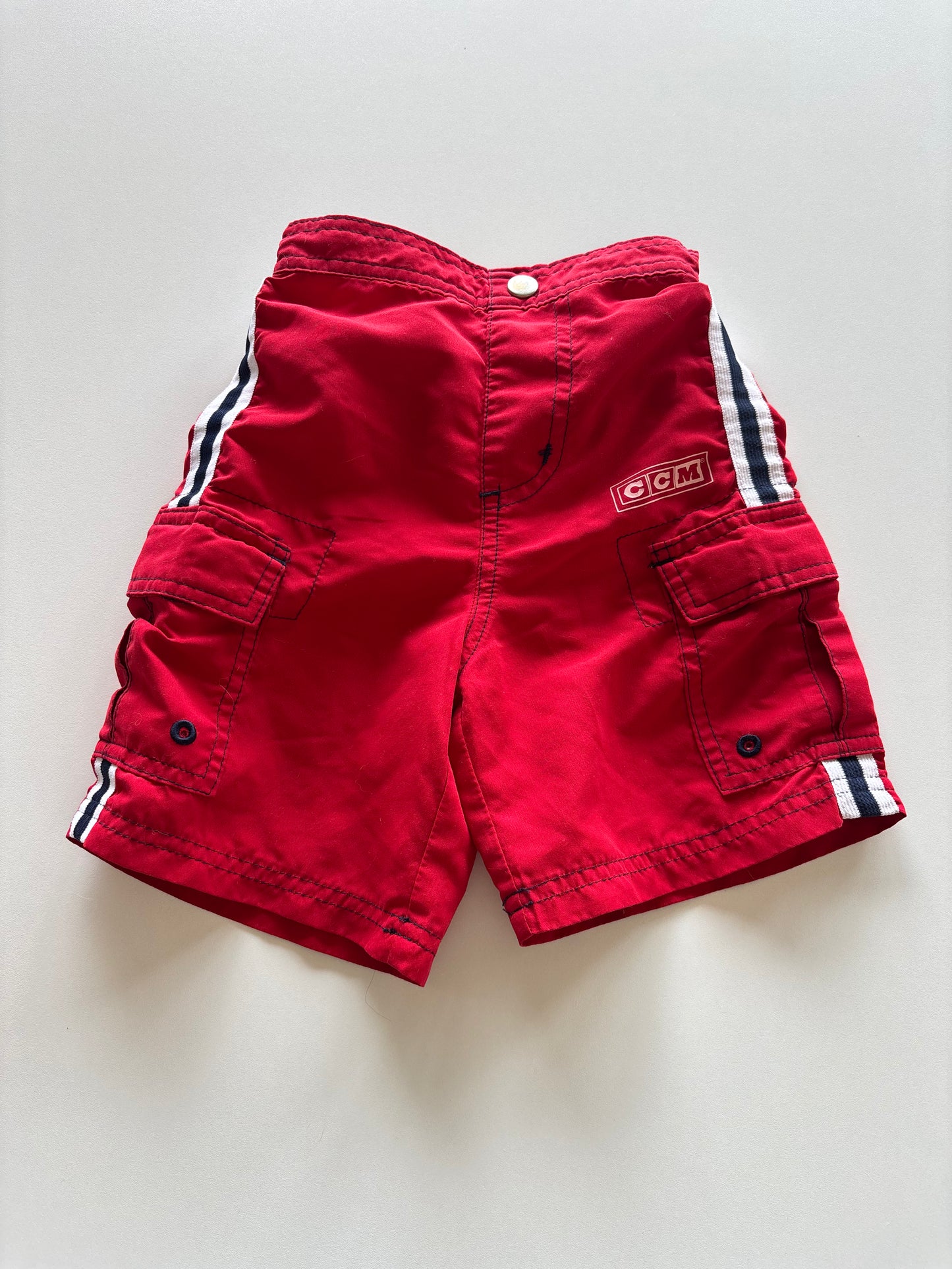 Red CCM Swim Shorts
