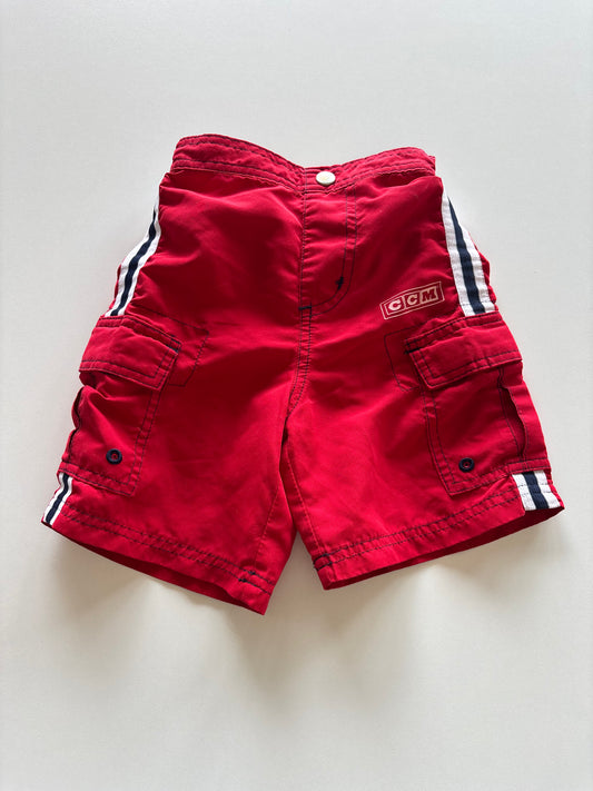 Red CCM Swim Shorts