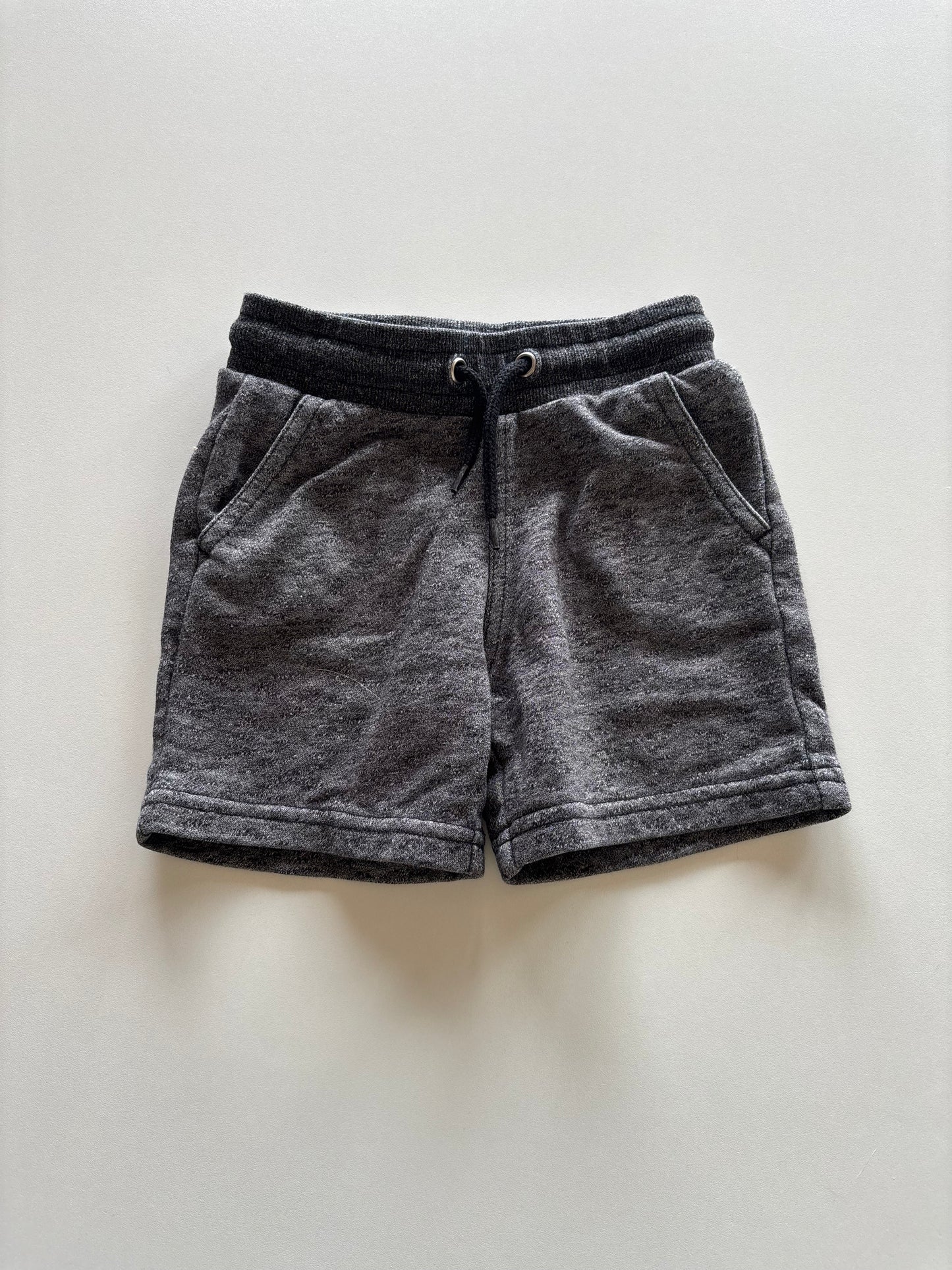 Grey Melange Shorts