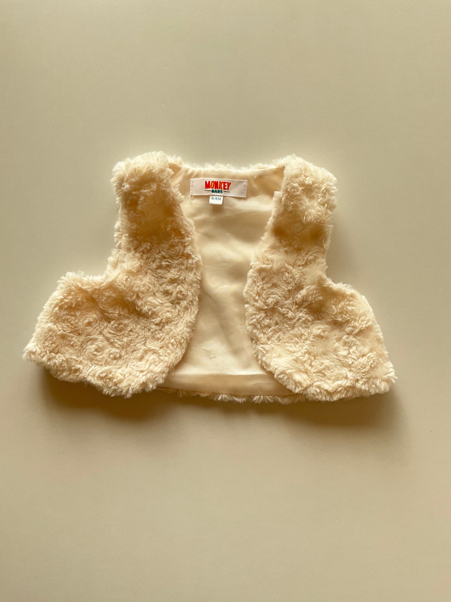 Ivory Cozy Vest