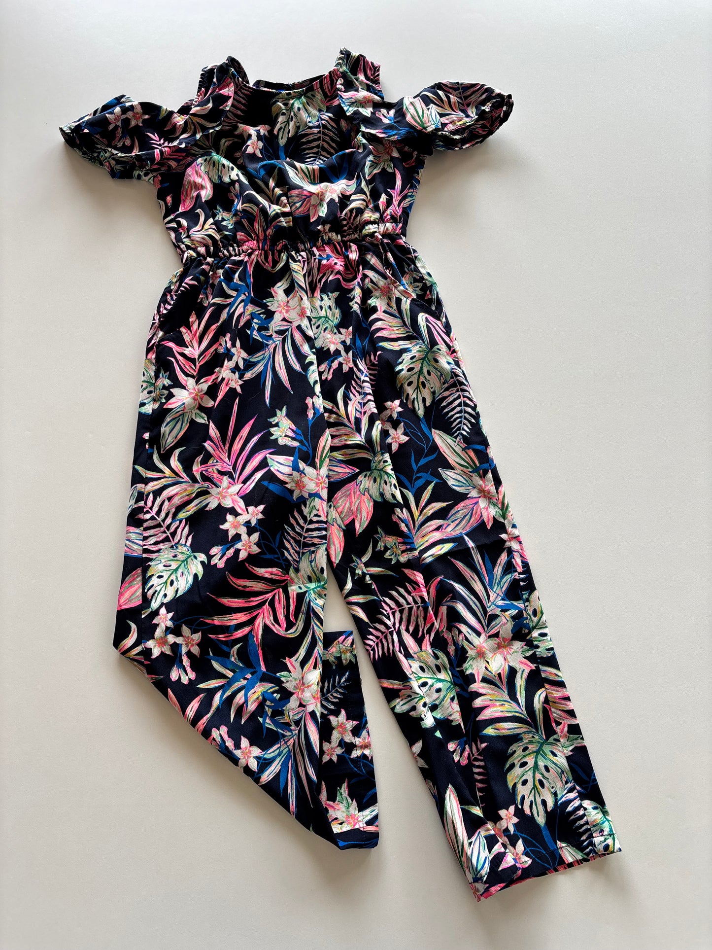 Bright Tropical Romper