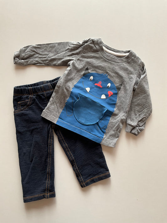 2pc Monster Outfit