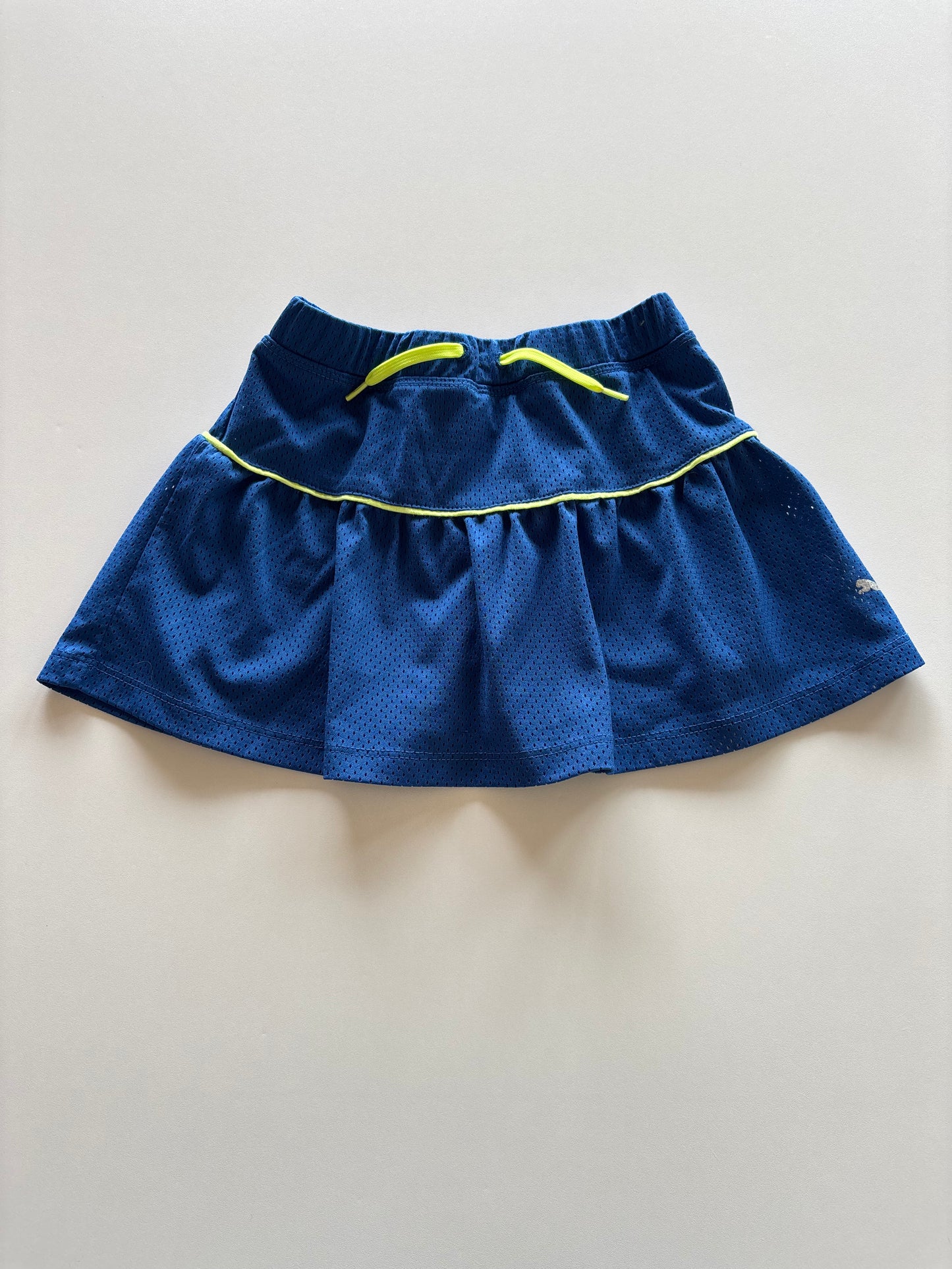 Blue & Lime Tennis Skort
