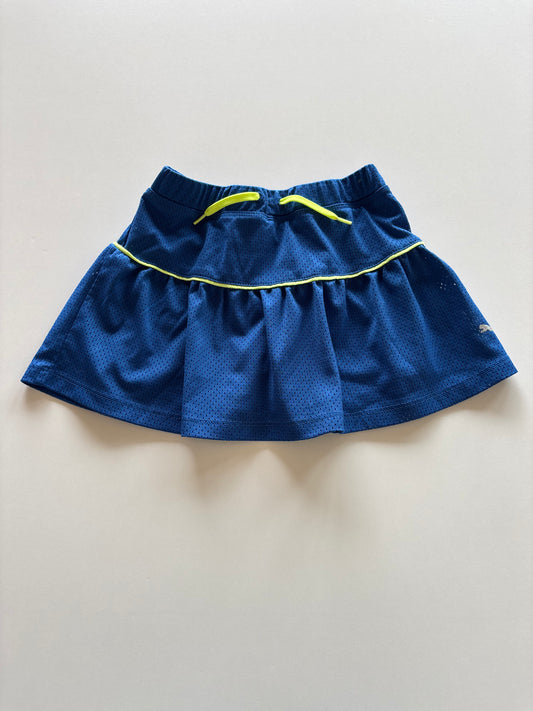 Blue & Lime Tennis Skort