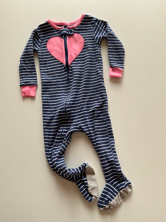 Striped Heart Sleeper