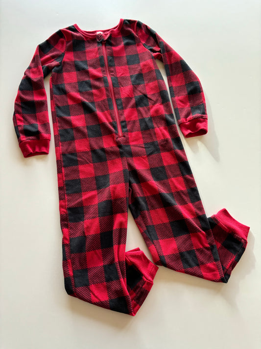 Buffalo Plaid Fleece Sleeper