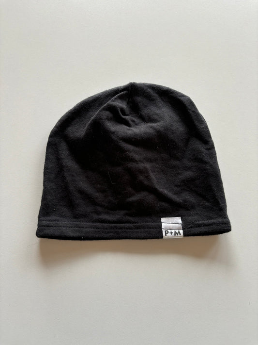 Black P+M Beanie